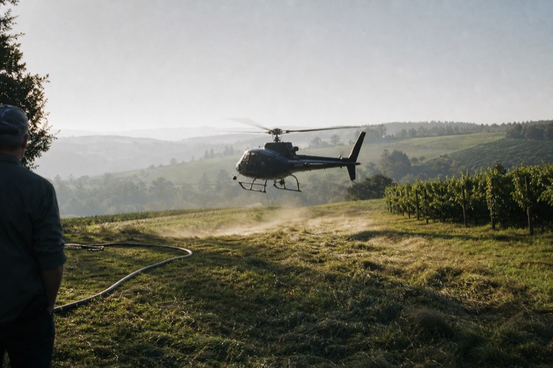 Tour DeVine by Heli: Helicopter Wine Tour
